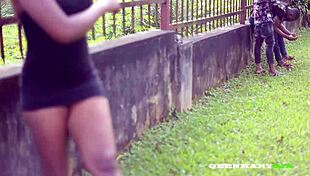 I watched the yoga girl get fucked publicly