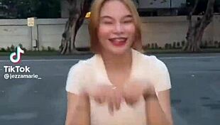 big tits boobs girl gets stroked and sucked in titstoker scene with hardcore action