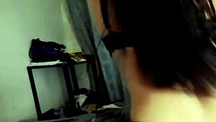 Latina Stepdaughter Twerks Her Ass For Stepson While Mother-In-Law Is Away