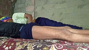 in the garden, bhabhi gets massaged and lands in her mouth.