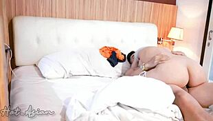 Fucking The Tight Pussy Of My Exotic Asian Girl In Homemade Lingerie Scene.