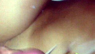 young czech teen HAND JOBS real video PERFECT HANDJOB with CUM SHOT on her homemade boobs