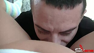 i eat lulu pretel's pussy with footjob and blowjob leading to cumshot