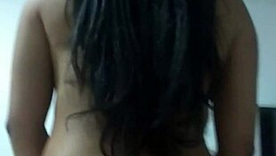 Big Ass Brunette Riding Cock Reverse Cowgirl