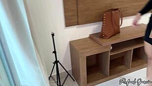 i sucked the hot latina real estate agent while she showed the apartment