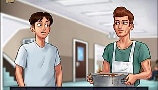 summertime saga 1 unfolds with cute curvy characters in 3d outfits, exploring adventures and interactions