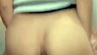 beautiful colombian brunette gets hard penetration from lover