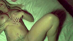 andi avalon the horny housewife fucks big black cock in dark room 😈