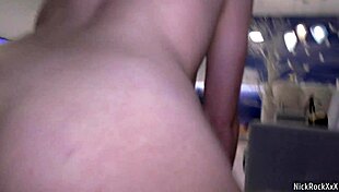 Mistress With Hairy Pussy Fucks Delivery Man Hard!