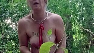 2025 07 16 ESCLAVE F FAIT LA PETITE 18+ CHIENNE WITH HUMILIATION AND FLASHING!