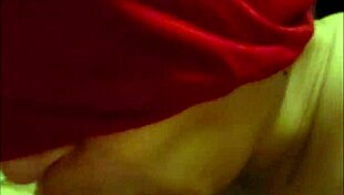 Girlfriend sucks his cock while riding her dildo for fun