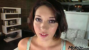 rough blowjob leads to big facial for 18 year old amateur