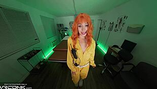 April Oneil says, 'Take this deep reverse blowjob and ride my huge dick!'