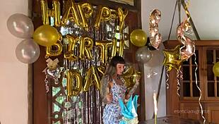 Yo, best birthday ever with a real cock stuffing me full of cream!