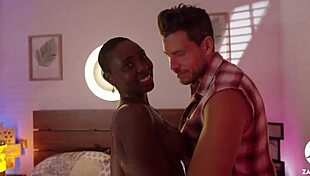 Cuckold boyfriend lets another dick in my black pussy