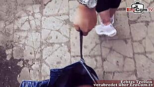 i had public sex on a date with a german bitch from berlin, pov style, blonde teen in casting interview