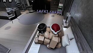 Two horny sluts in group threesome deepthroat monster cocks