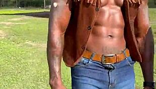 Negro BBC Homemade Fucks Married Boss Hotwife On Farm