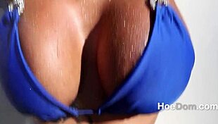 Incredibly Hot Ebony Shows Off Her Perfect Curves With Isiah Maxwell And Jordy Love