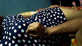 Desi milf Chikki Bhabi gets boob massage then hard fucking?