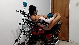 My stepdaughter sends a sexy video with the gift i left in her room