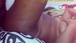 Homemade Video of Latina Black BBW Moaning with Big Dick in Her Ass!