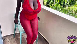 Early Morning Outdoor Boob Tit Fuck And Squirting!