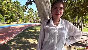 Johntronx - picked up innocent asian teen 18+ and end up creampie her in my room