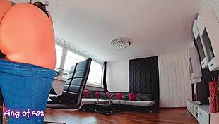 I love watching her naughty dildo ride