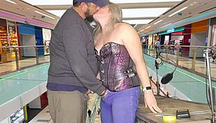 We were fucking in the public mall where everyone could see us
