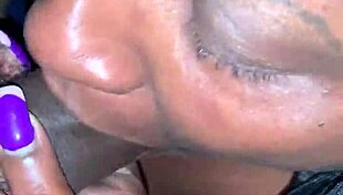 Blonde Slut Devours Monster Cock With Sloppy Blowjob.