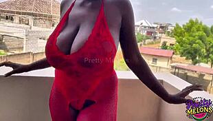 Early Morning Outdoor Boob Tit Fuck And Squirting!