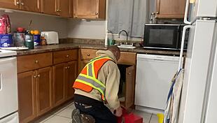 Plumber Takes Teen 18+ Virginity with Big Cock Action Before Prom Night Event.