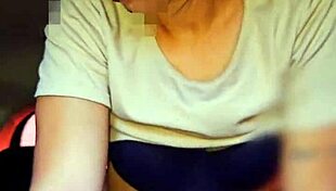 stepsister makes amazin cowgirl sex on car