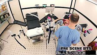 Step sisters enjoy behind-the-scenes fun with long hair and latina vibes.