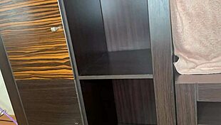 Closeup Foot In Black Stockings Plays With Anal Beads