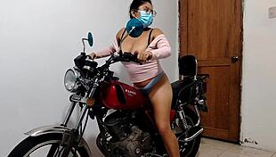 My stepdaughter sends a sexy video with the gift i left in her room