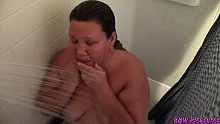 naughty bbw filipina housewife does striptease nude teasing