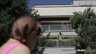 Private Black - Doe Eyed Teen 18+ Luna Rival Mouth Fucks Bbc!