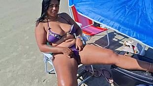 Look at that hairy pussy on display everywhere!