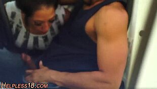 TEEN BOUND FOR FETISH BLOWJOB!