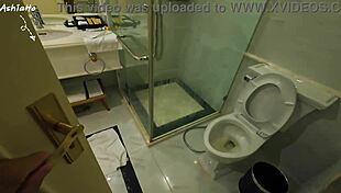 old man humiliates beautiful asian girl with stinky asshole