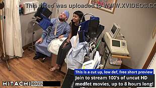 Eliza Shields Feels Intense Orgasms from Doctor's Hitachi