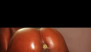 lola black creamy pussy pov with dildo