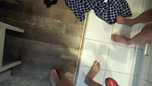 Quickie With Hot Tattooed Neighbor Girlfriend Bent Over In Kitchen Pov Doggystyle Fucking