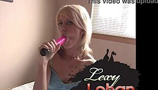 Lexy Lohan With Natural Tits And Masturbating Dildo