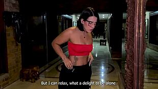 i hung out with my exchange partner and stepsisters at home