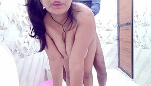 she got her pussy fucked by stepbrother in bathroom