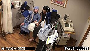 Eliza Shields Feels Intense Orgasms from Doctor's Hitachi