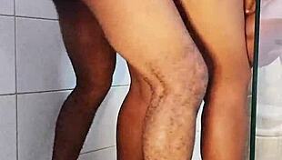 Intense First Bathroom Fuck with Fat Ass Roommate in Dorm.